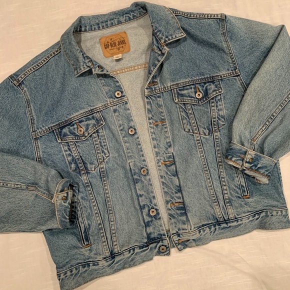VINTAGE GAP BLUE JEANS DENIM JACKET - Picture 6 of 7